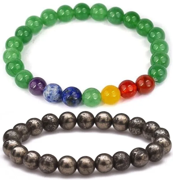 Multiagate_Lapiz_Lazuli,_Green_Aventurine,_Amethyst,_Crystal,_Lava,_7_Chakra,_Clear_Quartz,_Green_Jade_Bracelet_Set_(Pack_of_2)