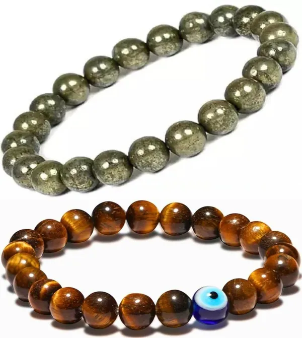 Multiagate_Pyrite,_Stone_Bracelet_Set_(Pack_of_2)