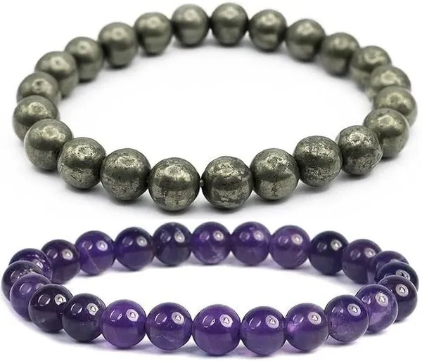 Multiagate_Pyrite,_Amethyst,_Crystal_Bracelet_Set_(Pack_of_2)