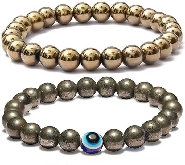 Multiagate_Pyrite,_Stone,_Golden_Pyrite,_Crystal,_Evil_Eye_Bracelet_Set_(Pack_of_2)