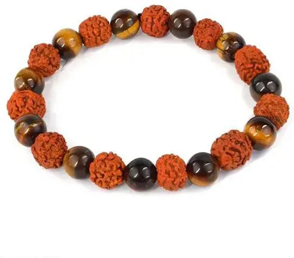 Multiagate_Stone,_Crystal,_Tiger's_Eye,_Rudraksha,_Evil_Eye_Bracelet_Set_(Pack_of_2)