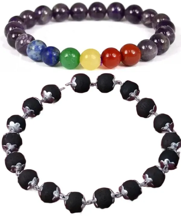 Multiagate_Lapiz_Lazuli,_Stone,_Wood,_Green_Aventurine,_Amethyst,_Crystal,_7_Chakra,_Red,_Black_Obsidian_Bracelet_Set_(Pack_of_2)