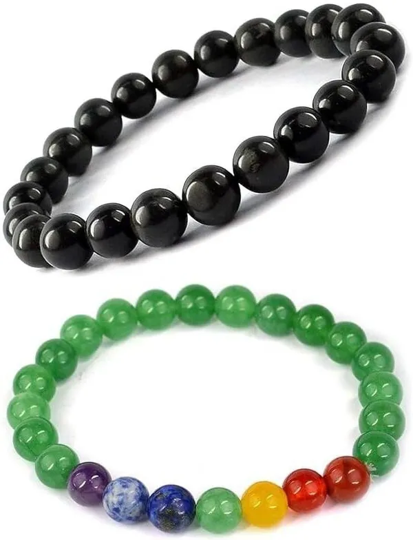 Multiagate_Lapiz_Lazuli,_Green_Aventurine,_Amethyst,_Crystal,_Lava,_7_Chakra,_Clear_Quartz,_Green_Jade_Bracelet_Set_(Pack_of_2)