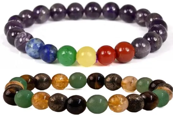 Multiagate_Lapiz_Lazuli,_Stone,_Green_Aventurine,_Amethyst,_Crystal,_7_Chakra,_Red,_Black_Obsidian_Bracelet_Set_(Pack_of_2)