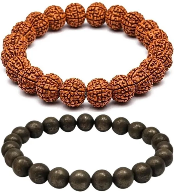 Multiagate_Pyrite,_Stone_Bracelet_Set_(Pack_of_2)