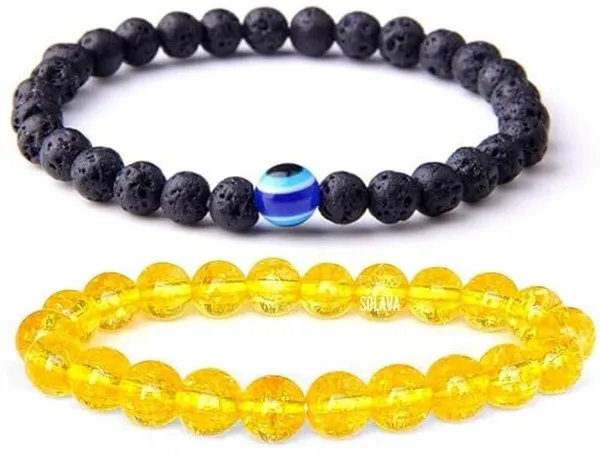 Multiagate_Stone,_Crystal,_Citrine,_Lava,_Black_Obsidian_Bracelet_Set_(Pack_of_2)