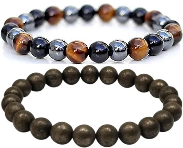 Multiagate_Pyrite,_Crystal,_Glass_Bracelet_Set_(Pack_of_2)