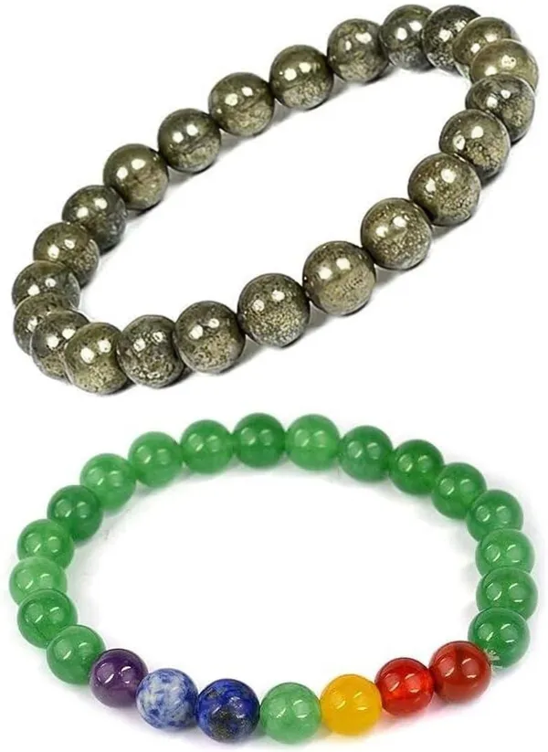 Multiagate_Lapiz_Lazuli,_Green_Aventurine,_Amethyst,_Crystal,_Lava,_7_Chakra,_Clear_Quartz,_Green_Jade_Bracelet_Set_(Pack_of_2)