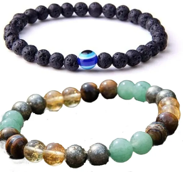 Multiagate_Stone,_Crystal,_Lava,_Black_Obsidian_Bracelet_Set_(Pack_of_2)