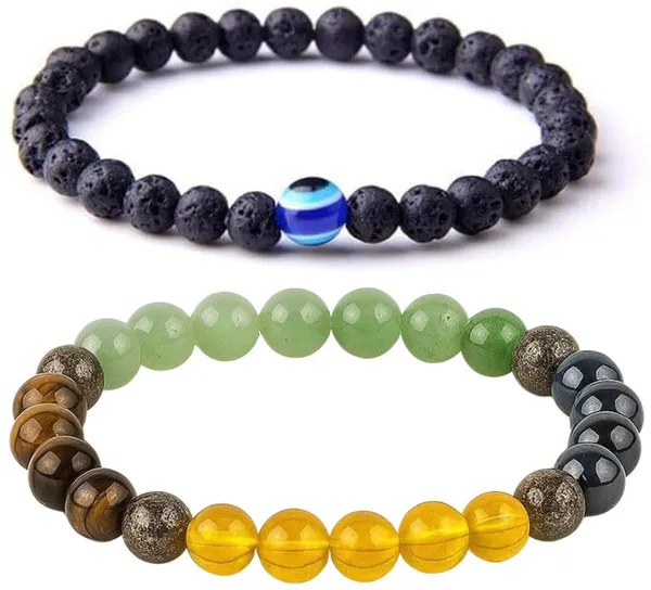Multiagate_Stone,_Crystal,_Lava,_Black_Obsidian_Bracelet_Set_(Pack_of_2)