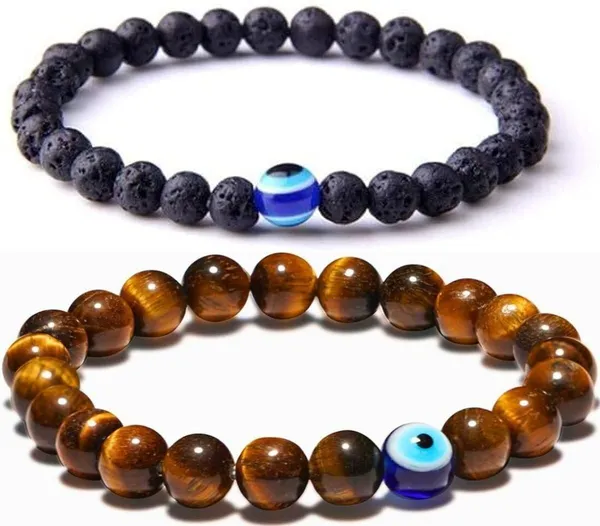 Multiagate_Stone,_Crystal,_Lava,_Black_Obsidian_Bracelet_Set_(Pack_of_2)