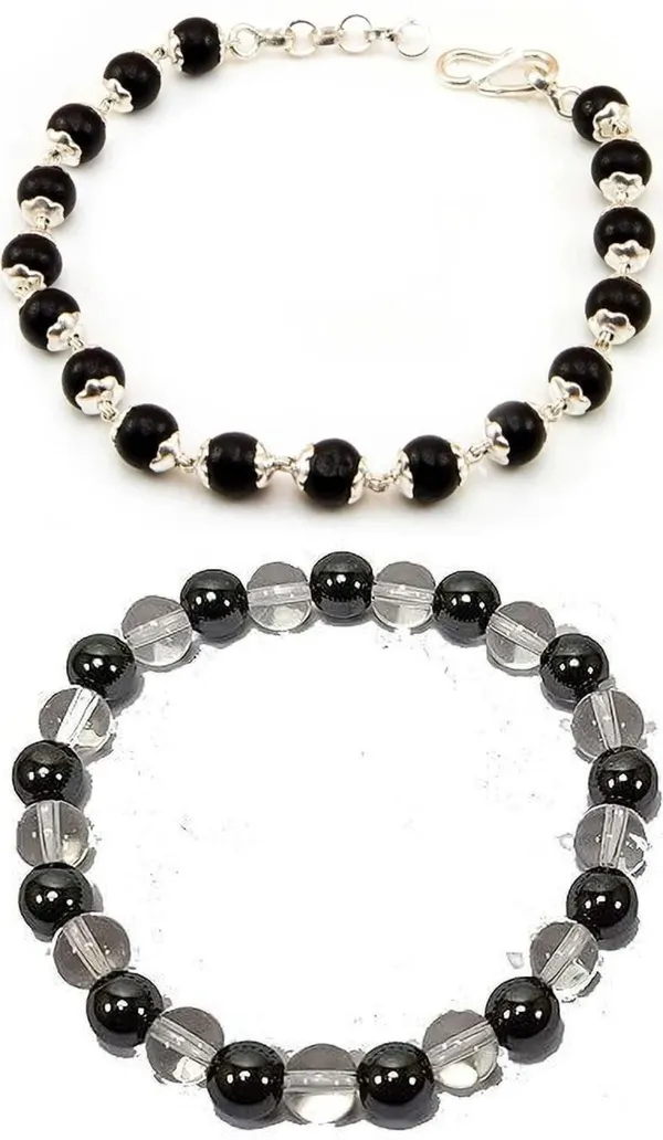 Multiagate_Wood,_Crystal,_Alloy_Bracelet_Set_(Pack_of_2)