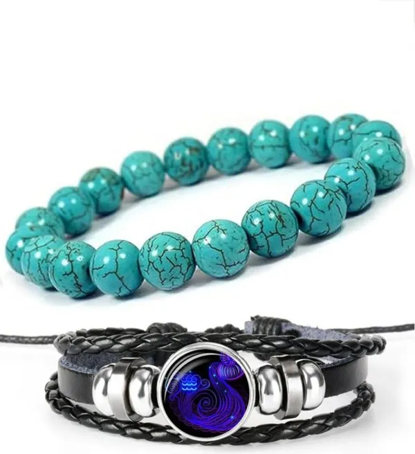 Multiagate_Stone,_Crystal,_Turquoise,_Leather_Bracelet_Set_(Pack_of_2)