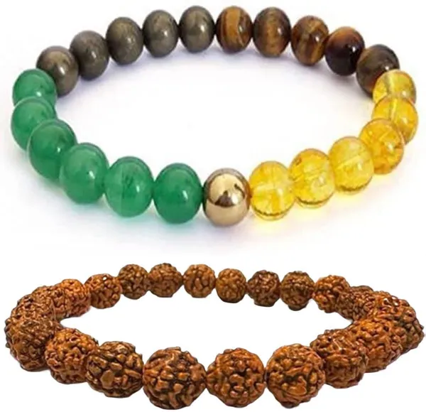 Multiagate_Crystal,_Rudraksha_Bracelet_Set_(Pack_of_2)