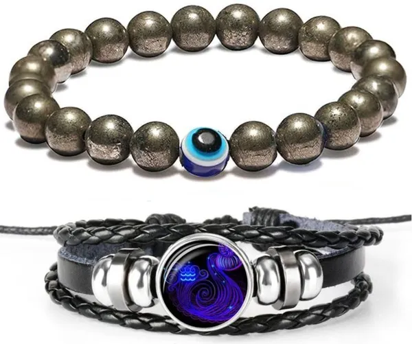 Multiagate_Pyrite,_Stone,_Crystal,_Evil_Eye,_Leather_Bracelet_Set_(Pack_of_2)