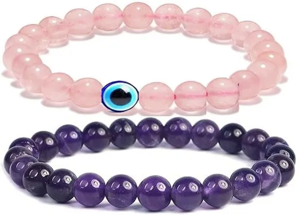 Multiagate_Amethyst,_Crystal_Bracelet_Set_(Pack_of_2)