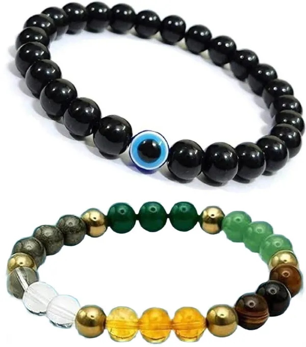 Multiagate_Stone,_Evil_Eye_Bracelet_Set_(Pack_of_2)