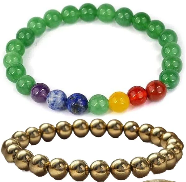Multiagate_Lapiz_Lazuli,_Pyrite,_Green_Aventurine,_Amethyst,_Lava,_7_Chakra,_Clear_Quartz,_Green_Jade_Bracelet_Set_(Pack_of_2)