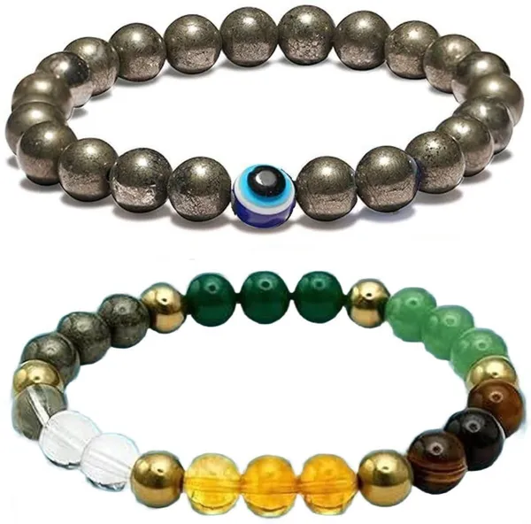 Multiagate_Pyrite,_Stone,_Crystal,_Evil_Eye_Bracelet_Set_(Pack_of_2)