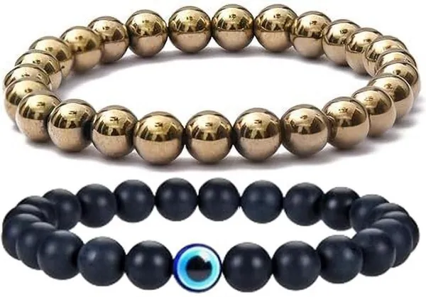 Multiagate_Golden_Pyrite,_Crystal_Bracelet_Set_(Pack_of_2)