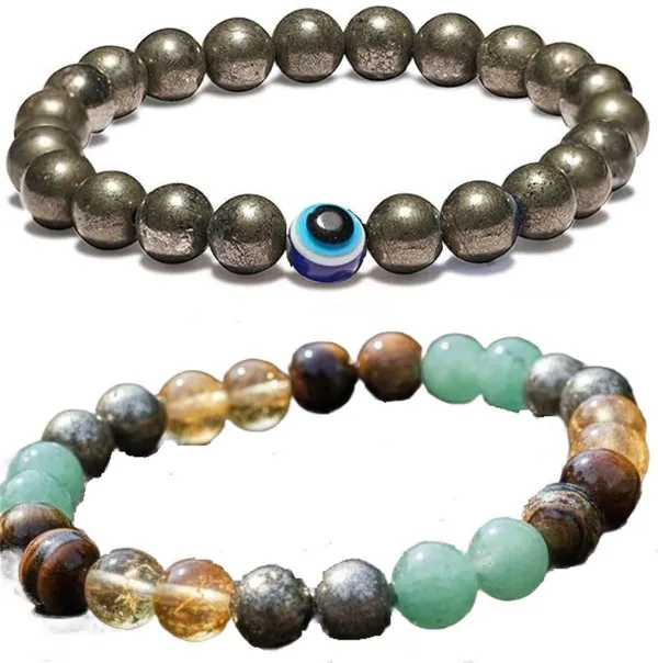Multiagate_Pyrite,_Stone,_Crystal,_Evil_Eye_Bracelet_Set_(Pack_of_2)