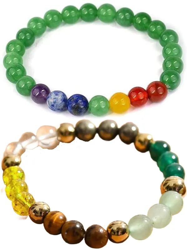 Multiagate_Lapiz_Lazuli,_Stone,_Green_Aventurine,_Amethyst,_Lava,_7_Chakra,_Clear_Quartz,_Green_Jade_Bracelet_Set_(Pack_of_2)