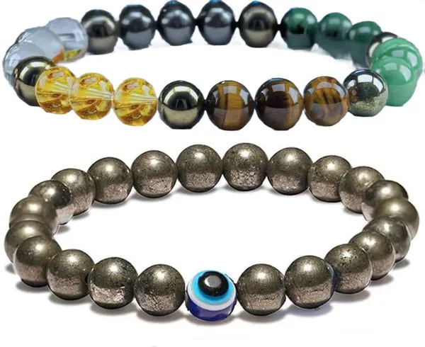 Multiagate_Pyrite,_Stone,_Crystal,_Evil_Eye_Bracelet_Set_(Pack_of_2)