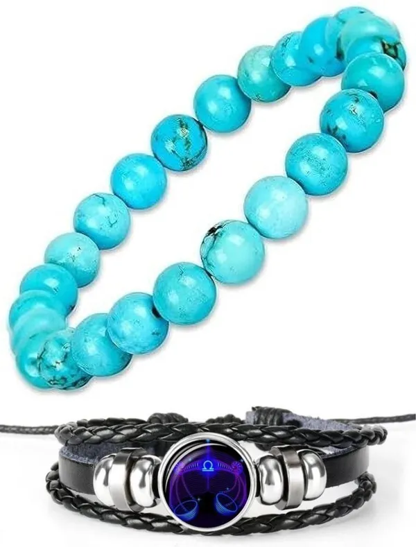 Multiagate_Crystal,_Leather_Bracelet_Set_(Pack_of_2)