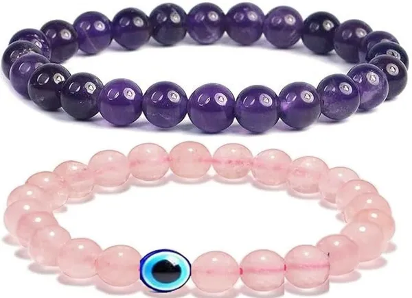 Multiagate_Amethyst,_Crystal_Bracelet_Set_(Pack_of_2)