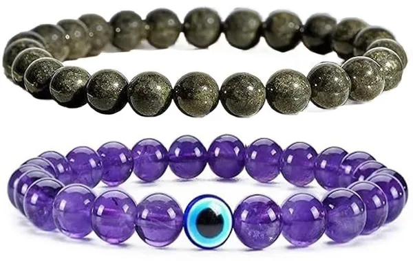 Multiagate_Pyrite,_Crystal_Bracelet_Set_(Pack_of_2)