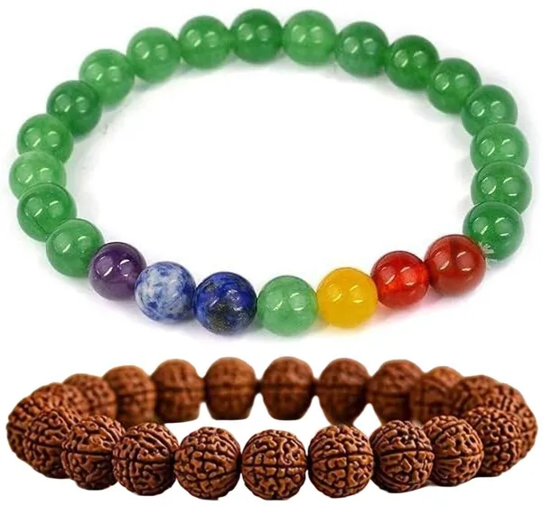 Multiagate_Lapiz_Lazuli,_Green_Aventurine,_Amethyst,_Rudraksha,_Lava,_7_Chakra,_Clear_Quartz,_Green_Jade_Bracelet_Set_(Pack_of_2)