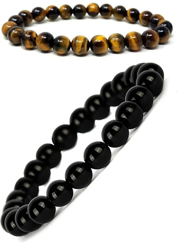 Multiagate_Pyrite,_Stone,_Crystal,_Tiger's_Eye_Bracelet_Set_(Pack_of_2)