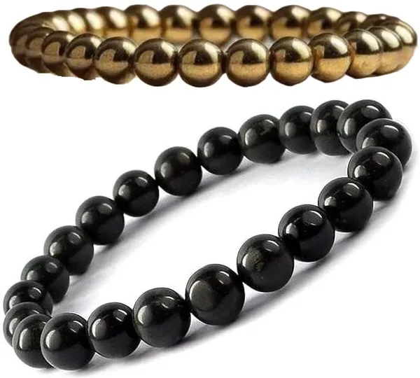 Multiagate_Crystal,_Golden_Pyrite_Bracelet_Set_(Pack_of_2)