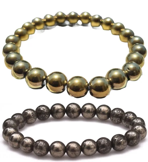Multiagate_Golden_Pyrite,_Crystal_Bracelet_Set_(Pack_of_2)