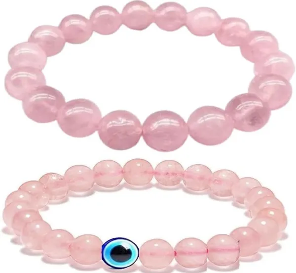 Multiagate_Rose_Quartz,_Crystal_Bracelet_Set_(Pack_of_2)