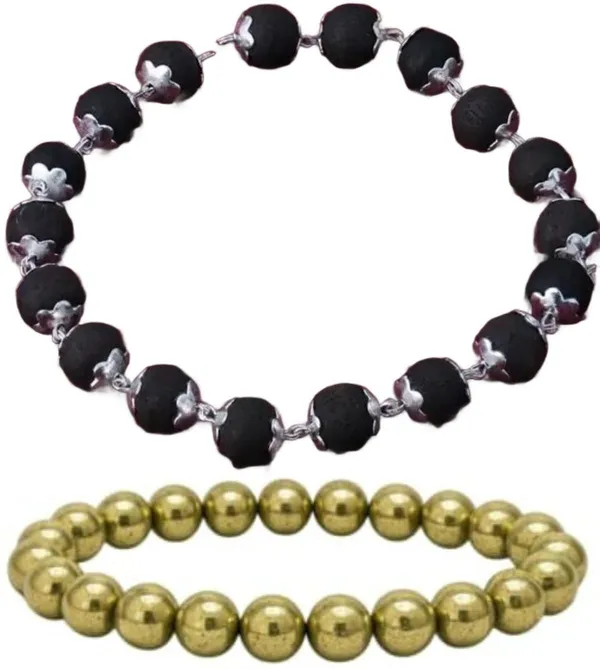 Multiagate_Wood,_Stone,_Golden_Pyrite_Bracelet_Set_(Pack_of_2)