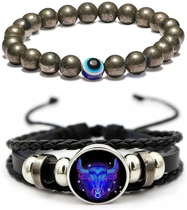 Multiagate_Pyrite,_Stone,_Crystal,_Evil_Eye,_Leather_Bracelet_Set_(Pack_of_2)