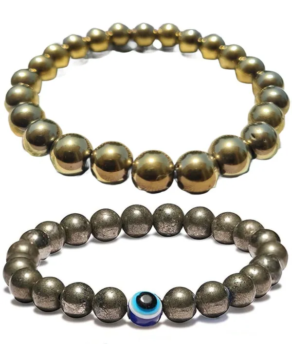 Multiagate_Pyrite,_Stone,_Golden_Pyrite,_Crystal,_Evil_Eye_Bracelet_Set_(Pack_of_2)