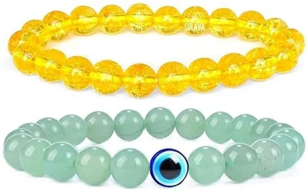 Multiagate_Stone,_Crystal,_Citrine_Bracelet_Set_(Pack_of_2)