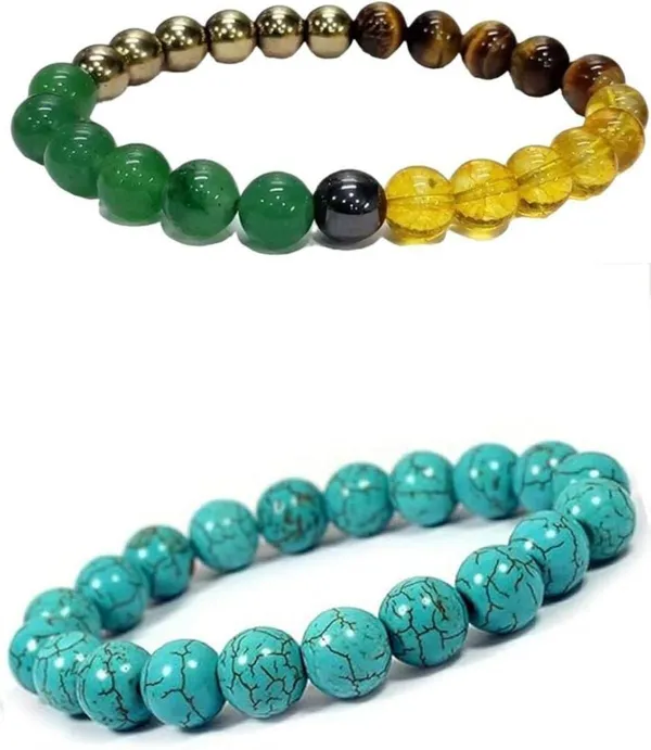 Multiagate_Stone,_Crystal,_Turquoise_Bracelet_Set_(Pack_of_2)