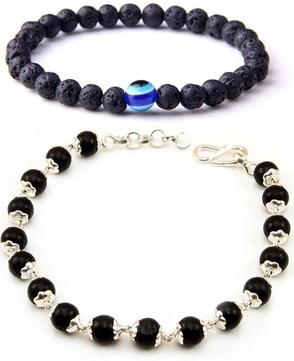 Multiagate_Stone,_Wood,_Crystal,_Lava,_Alloy,_Black_Obsidian_Bracelet_Set_(Pack_of_2)