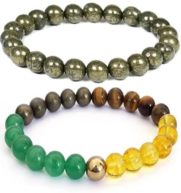 Multiagate_Pyrite,_Crystal_Bracelet_Set_(Pack_of_2)