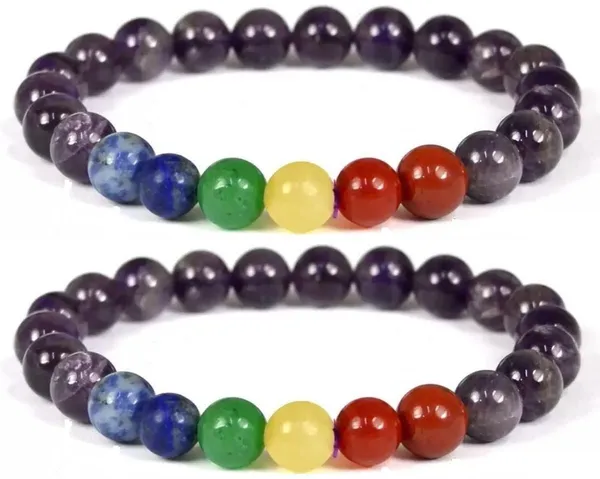 Multiagate_Lapiz_Lazuli,_Stone,_Green_Aventurine,_Amethyst,_Crystal,_7_Chakra,_Red,_Black_Obsidian_Bracelet_Set_(Pack_of_2)
