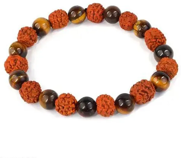 Multiagate_Stone,_Crystal,_Tiger's_Eye,_Rudraksha,_Lava,_Black_Obsidian_Bracelet_Set_(Pack_of_2)