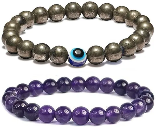 Multiagate_Pyrite,_Stone,_Amethyst,_Crystal,_Evil_Eye_Bracelet_Set_(Pack_of_2)