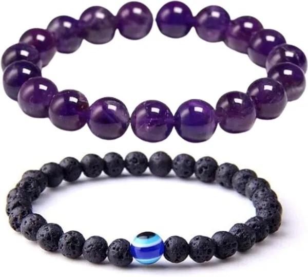 Multiagate_Stone,_Amethyst,_Crystal,_Lava,_Black_Obsidian_Bracelet_Set_(Pack_of_2)