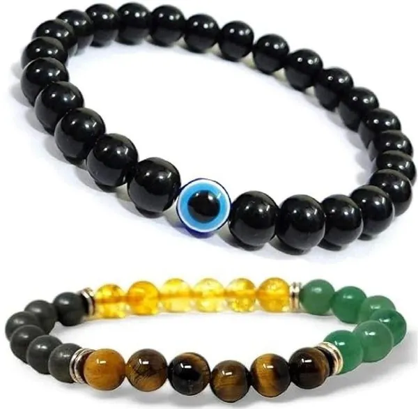 Multiagate_Crystal,_Evil_Eye_Bracelet_Set_(Pack_of_2)
