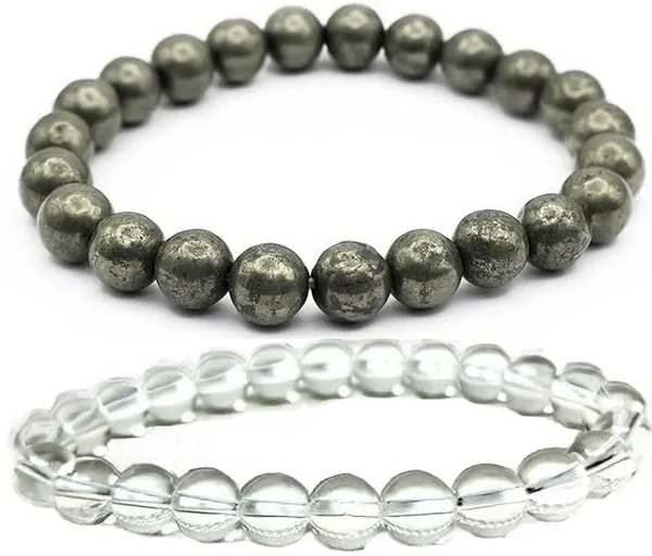 Multiagate_Pyrite,_Stone,_Crystal,_Clear_Quartz_Bracelet_Set_(Pack_of_2)