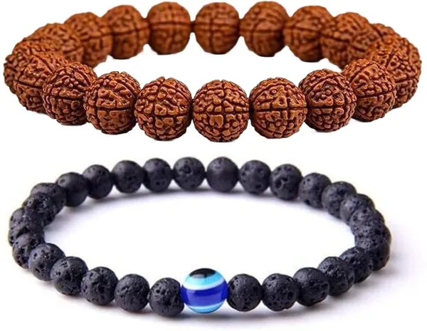 Multiagate_Stone,_Crystal,_Rudraksha,_Lava,_Black_Obsidian_Bracelet_Set_(Pack_of_2)