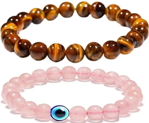 Multiagate_Crystal,_Tiger's_Eye_Bracelet_Set_(Pack_of_2)